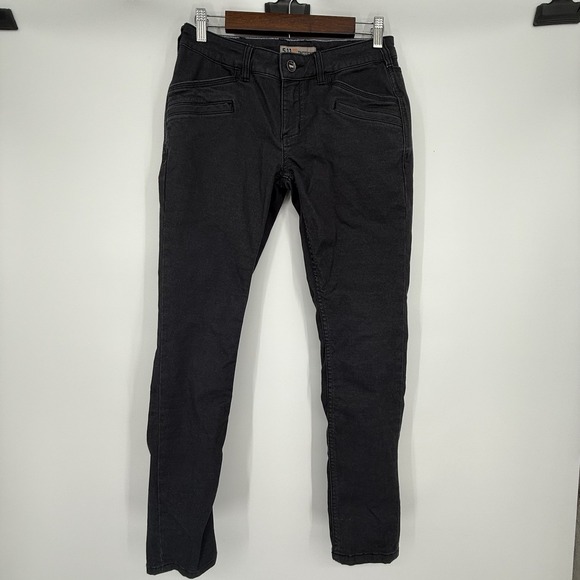 5.11 Tactical Pants Women's 4 Defender Flex Slim Black Utility Outdoor Hiking - Picture 1 of 7